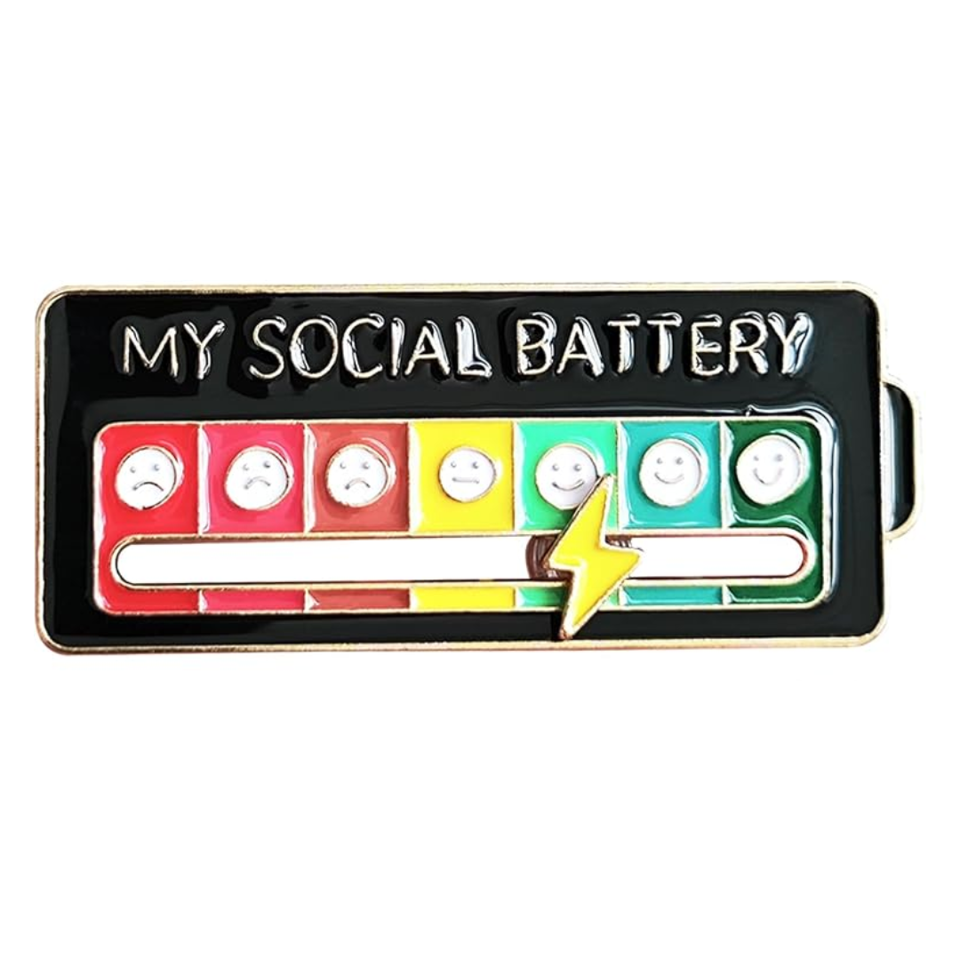 Pin de Batería Social