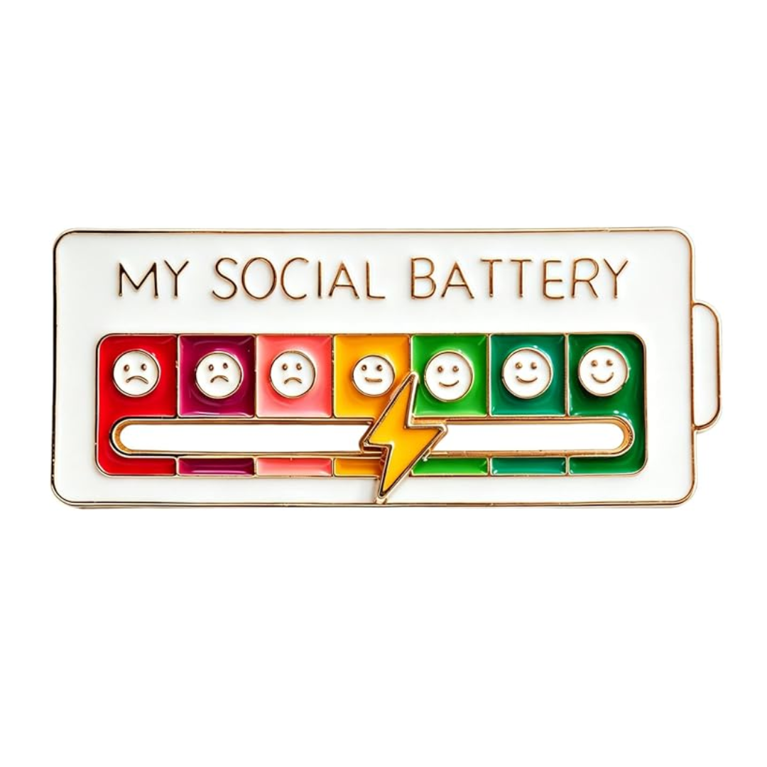 Pin de Batería Social